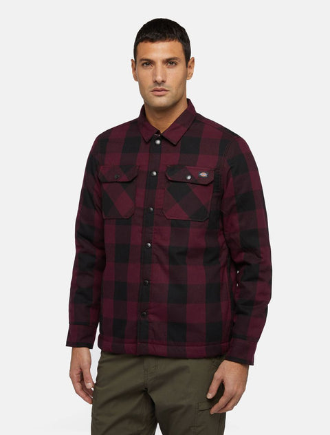 Dickies Lined Sacramento Shirt - Maroon