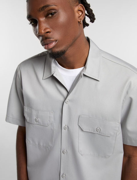 Dickies Work Shirt Rec SS - Ultimate Gray