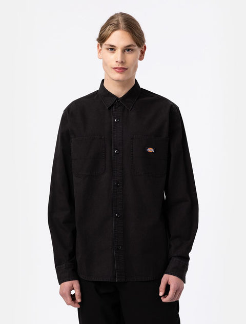 Dickies Duck Canvas Shirt - Washed Black