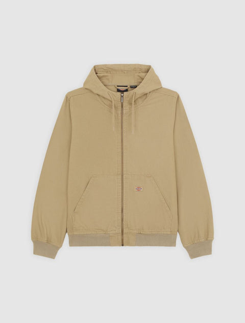 Dickies Hooded Duck Canvas Unlined Jacket - Desert