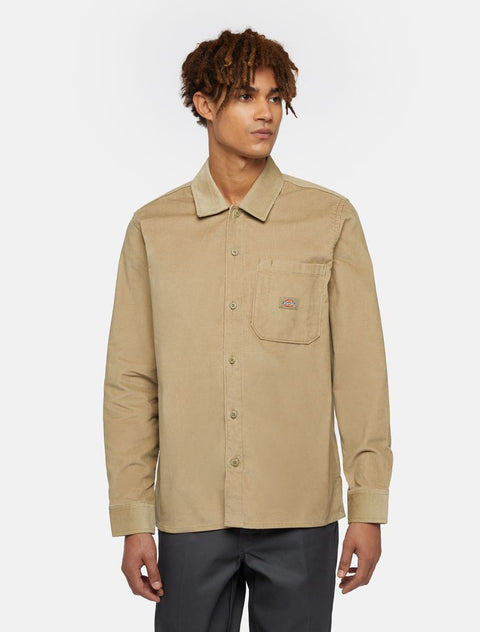 Dickies Cordury Shirt - Khaki