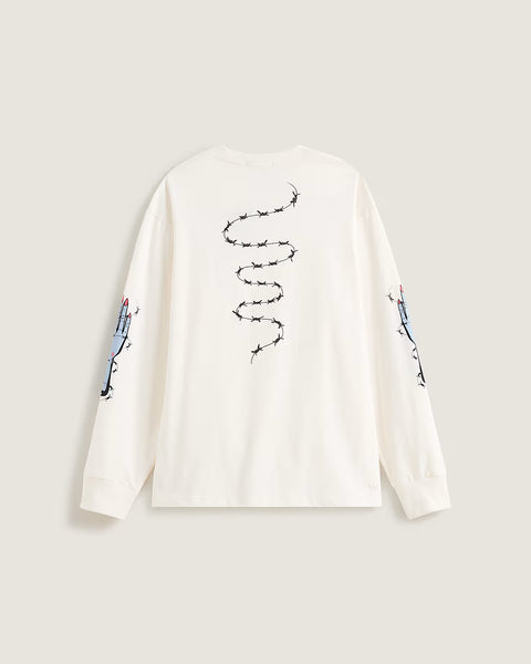 Vans Dayana Zombie Hand LS Tee - White