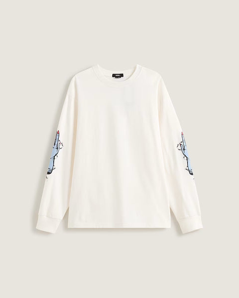 Vans Dayana Zombie Hand LS Tee - White