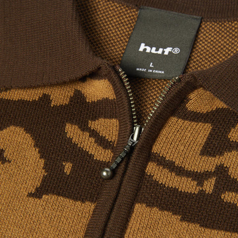 HUF Fantasies Knit Top - Brown