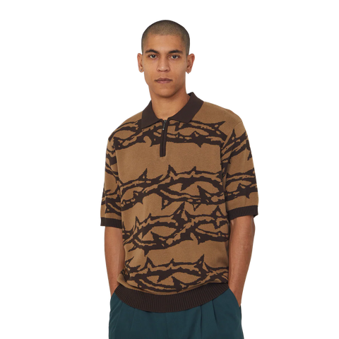 HUF Fantasies Knit Top - Brown