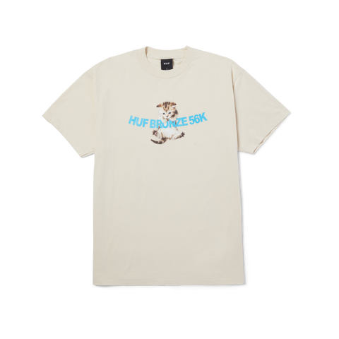 HUF X Bronze Hang In There Tee - Natural