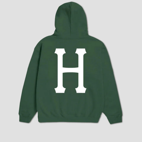 HUF Classic H Pullover Hoodie - Forest Green