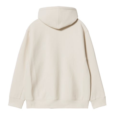 Carhartt WIP Hooded American Script Sweatshirt - Natural