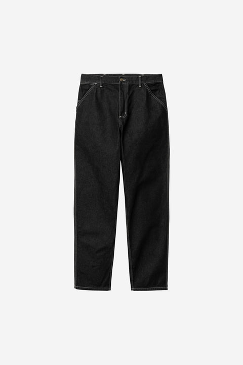 Carhartt WIP Simple Pant - Black One Wash