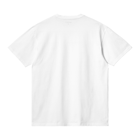 Carhartt WIP Chase Tee - White / Gold