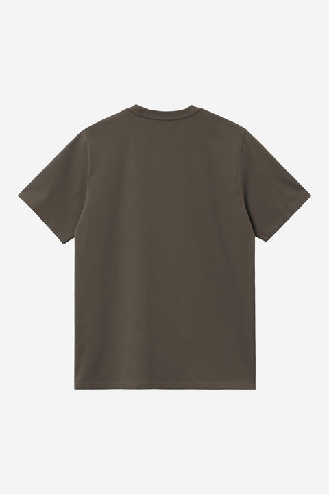 Carhartt WIP Chase Tee - Shungite / Gold