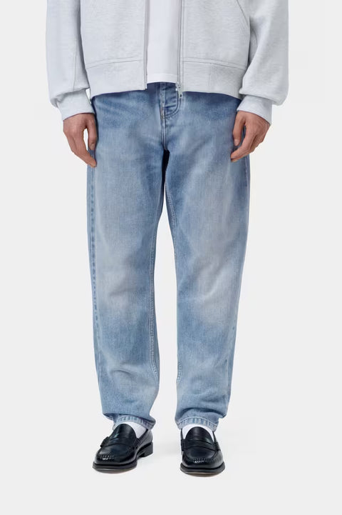 Carhartt WIP Newel Pant - Blue Light Used Wash
