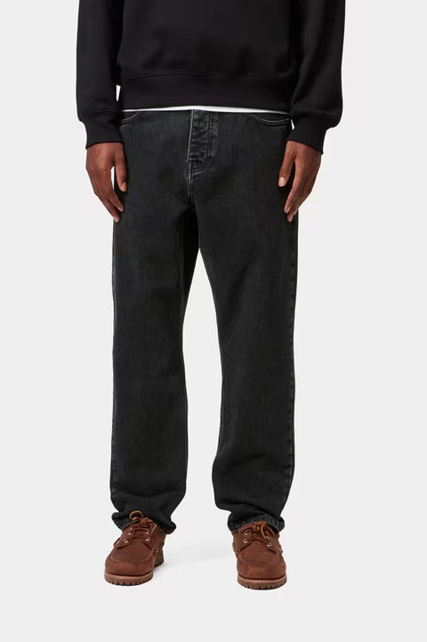 Carhartt WIP Newel Pant - Black Stone Washed