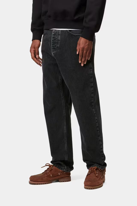 Carhartt WIP Newel Pant - Black Stone Washed