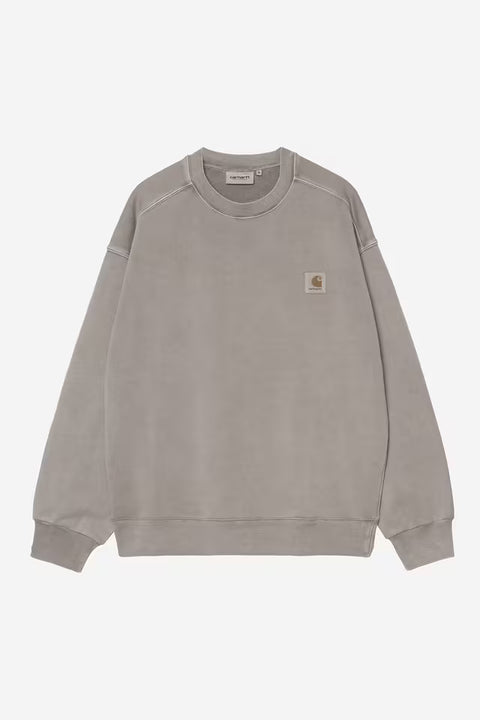Carhartt WIP Nelson Sweat - Yosemite, Garment Dyed