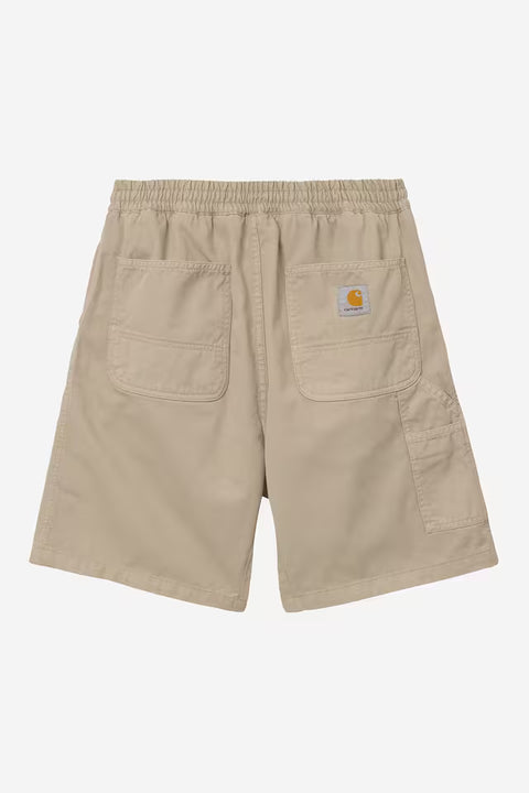 Carhartt WIP Flint Shorts - Wall, Garment Dyed