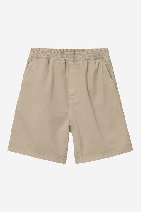 Carhartt WIP Flint Shorts - Wall, Garment Dyed