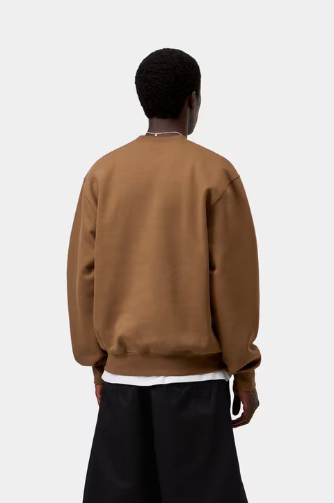 Carhartt WIP Carhartt Sweatshirt - WIP H Brown  / Black