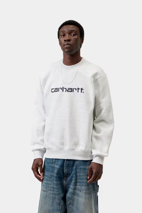 Carhartt WIP Carhartt Sweatshirt - Ash Heather / Graphite