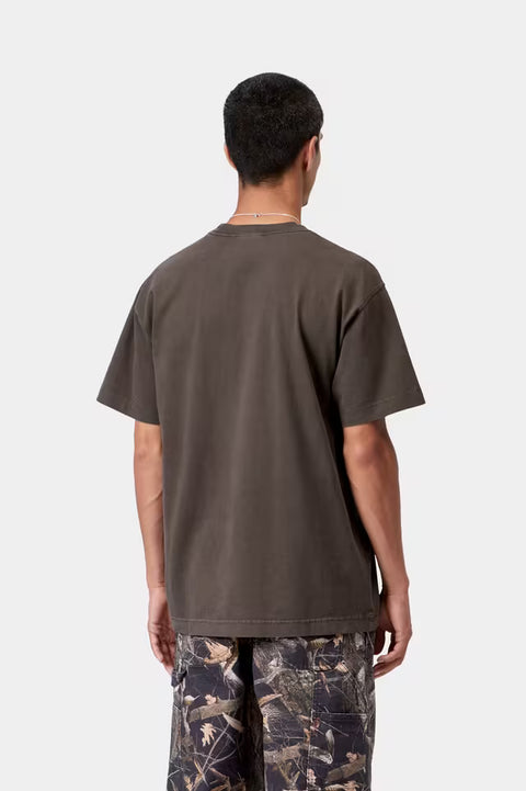 Carhartt WIP S/S Vista Tee - Tobacco Garment Dyed