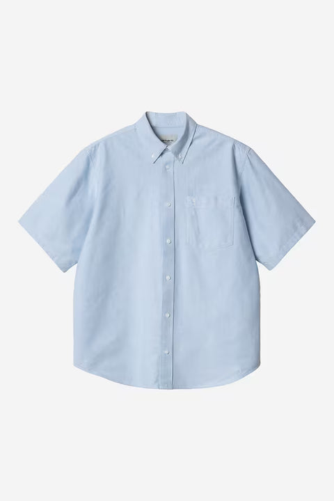 Carhartt WIP S/S Braxton Shirt - Bleach / Wax