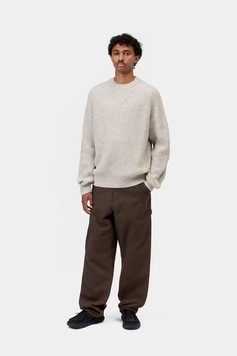 Carhartt WIP Single Knee Pant - Tobacco Rinsed