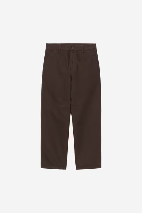 Carhartt WIP Single Knee Pant - Tobacco Rinsed