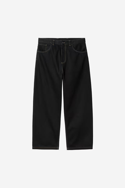 Carhartt WIP Brandon Pant - Black Rinsed