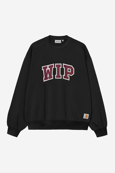 Carhartt WIP Wip III Sweatshirt - Black Stone Wash