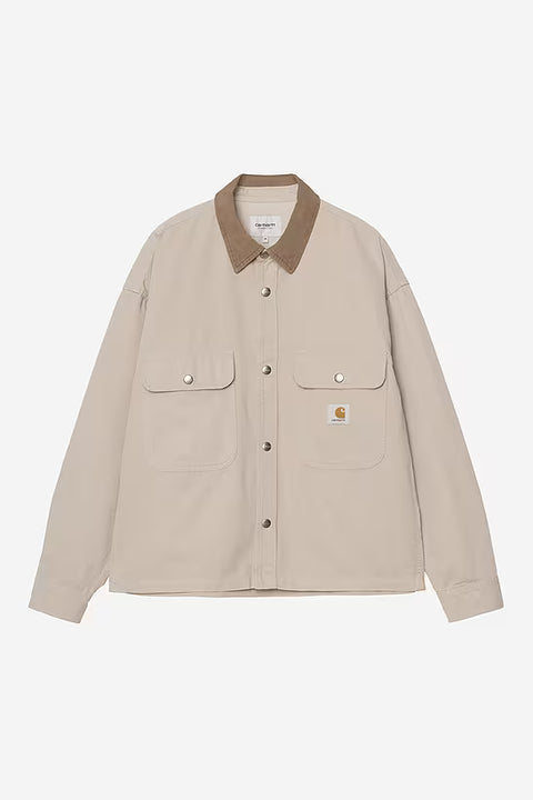 Carhartt WIP Prescott Shirt Jac - String / Leather garment dyed