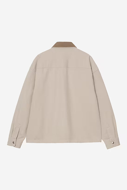 Carhartt WIP Prescott Shirt Jac - String / Leather garment dyed