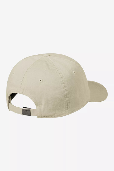 Carhartt WIP Madison Logo Cap - Stone / White