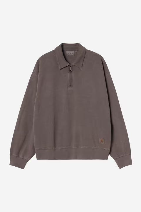 Carhartt WIP Harper Polo - Tobacco, Garment dyed