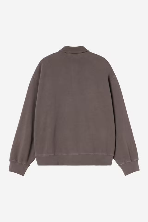 Carhartt WIP Harper Polo - Tobacco, Garment dyed