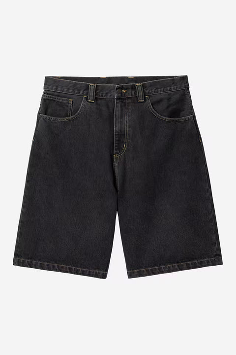 Carhartt WIP Brandon Shorts - Black Stone Washed