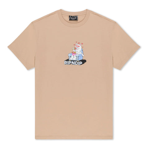 Rip N Dip Afternoon Snack Tee - Almond