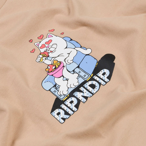 Rip N Dip Afternoon Snack Tee - Almond