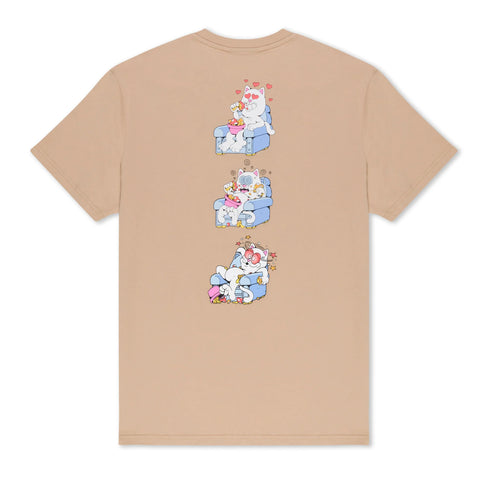 Rip N Dip Afternoon Snack Tee - Almond