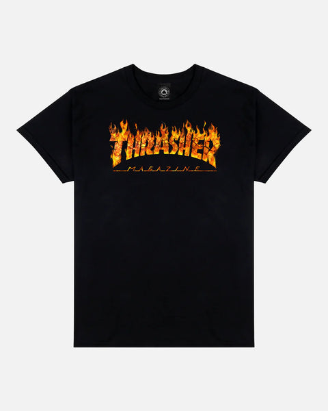 Thrasher Inferno Tee - Black