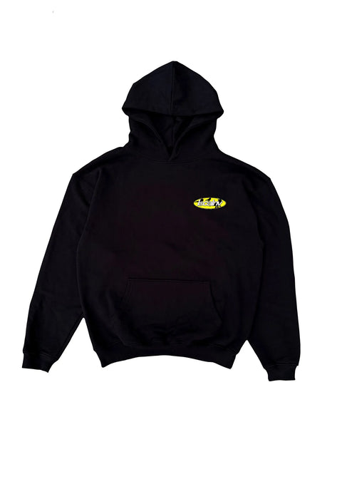 LocalNV Raven Logo Hood - Black