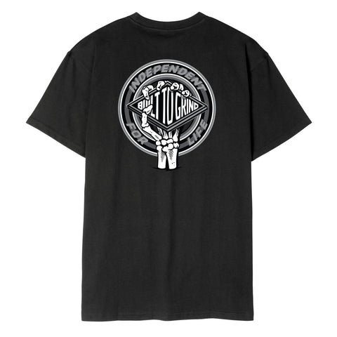 Independent For Life Clutch Tee - Black