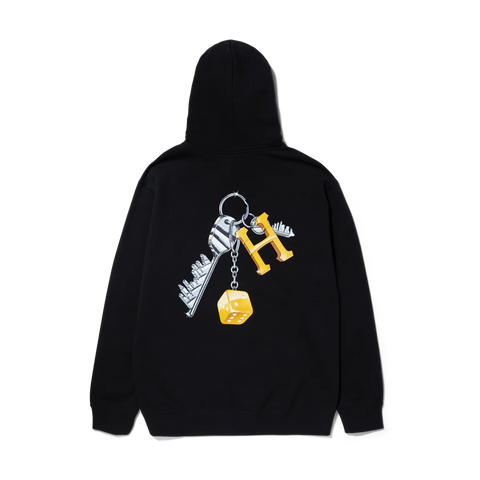 HUF Keys To The City Hoodie - Black