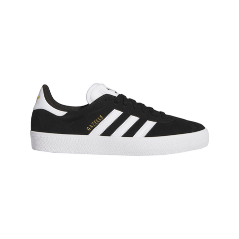 Adidas Gazelle ADV -  Core Black / Ft White / Gold Mt