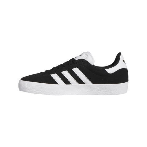 Adidas Gazelle ADV -  Core Black / Ft White / Gold Mt