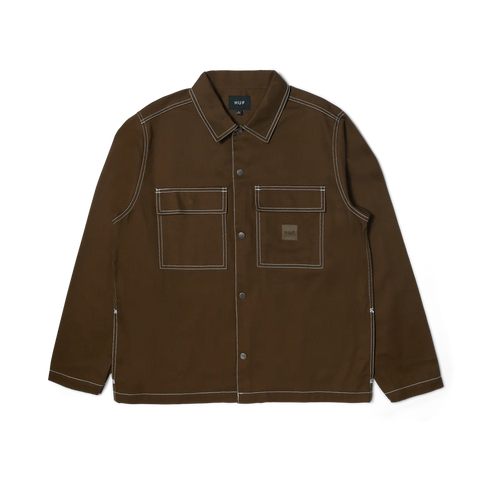 HUF Mason Shacket - Expresso