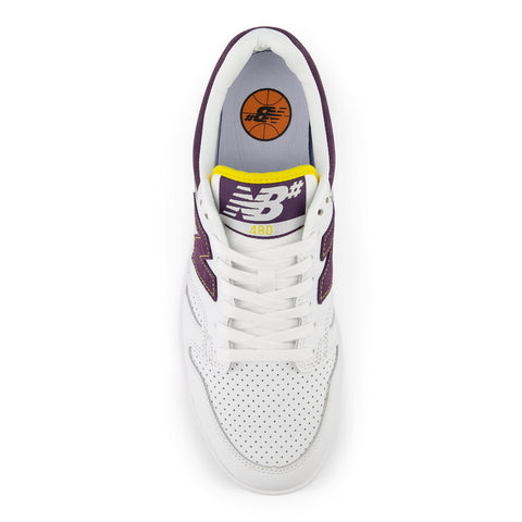 New Balance Numeric 480 - White / Purple