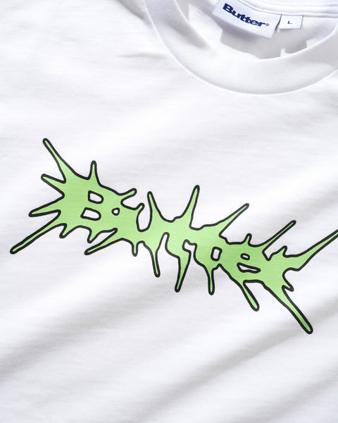 Butter Goods Nail Logo Tee - White