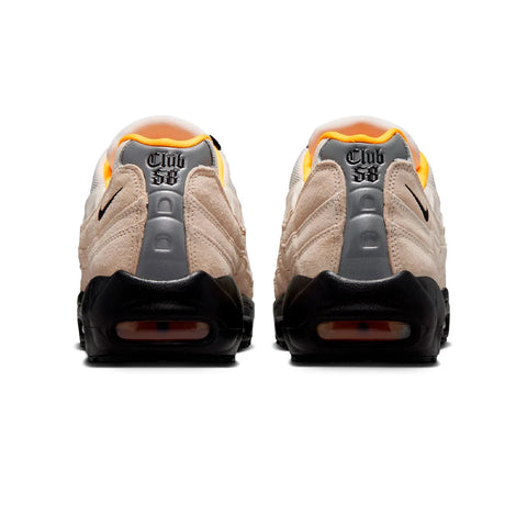 Nike SB Air Max 95 WCP "Club 58" - Sail / Black / Laser Orange