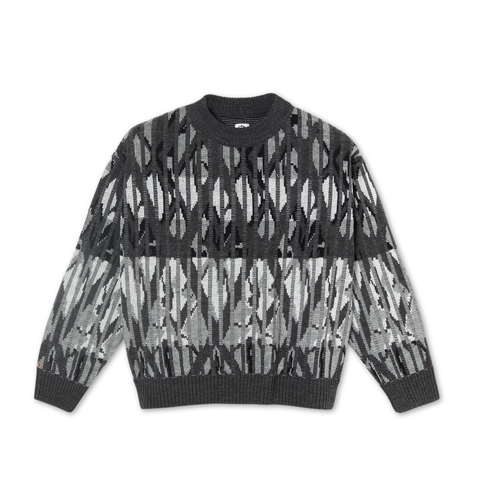 Polar Skate Co Paul Knit Sweater - Grey