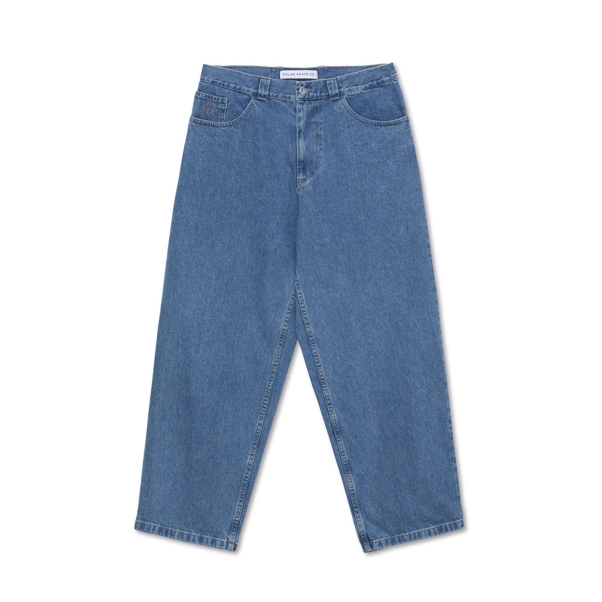 Polar Skate Co Big Boy Pants - Mid Blue – One Foot Shop